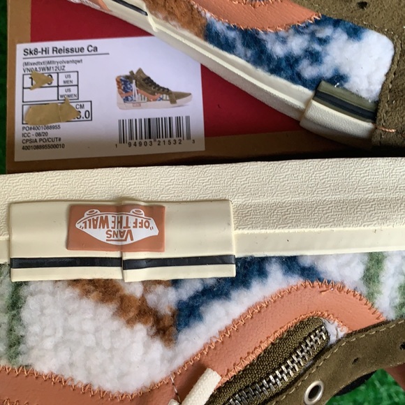 VANS SK8-Hi REISSUE CA MIXEDTXTL Mltryolv WMNS - Picture 16 of 16
